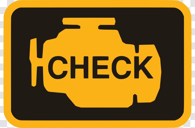 Car Check Engine Light Motor Vehicle Service Automobile Repair Shop - Onboard Diagnostics - Cliparts Transparent PNG