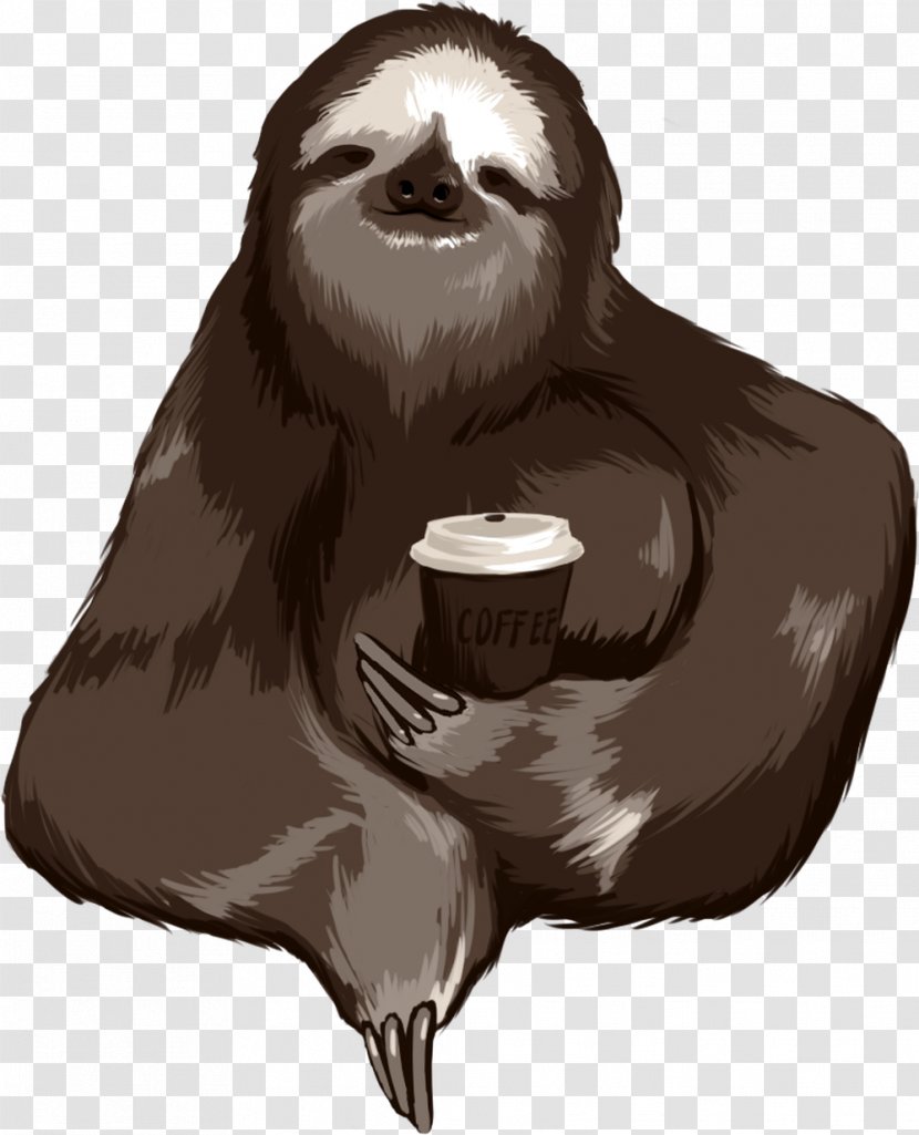 T-shirt Coffee IPhone 5s Sloth Telephone - Project Transparent PNG