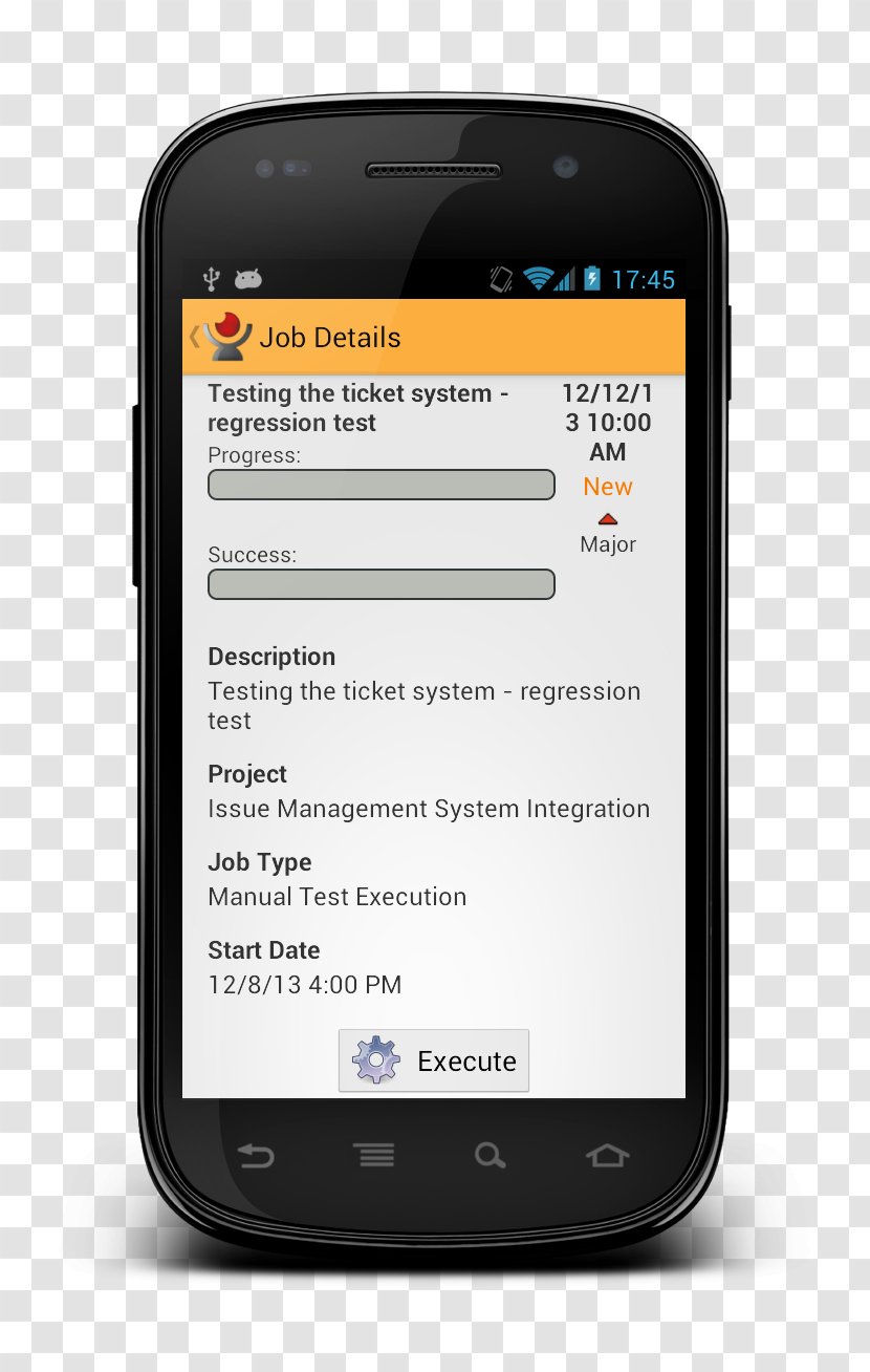 Feature Phone Smartphone Handheld Devices Test Management - Android Transparent PNG