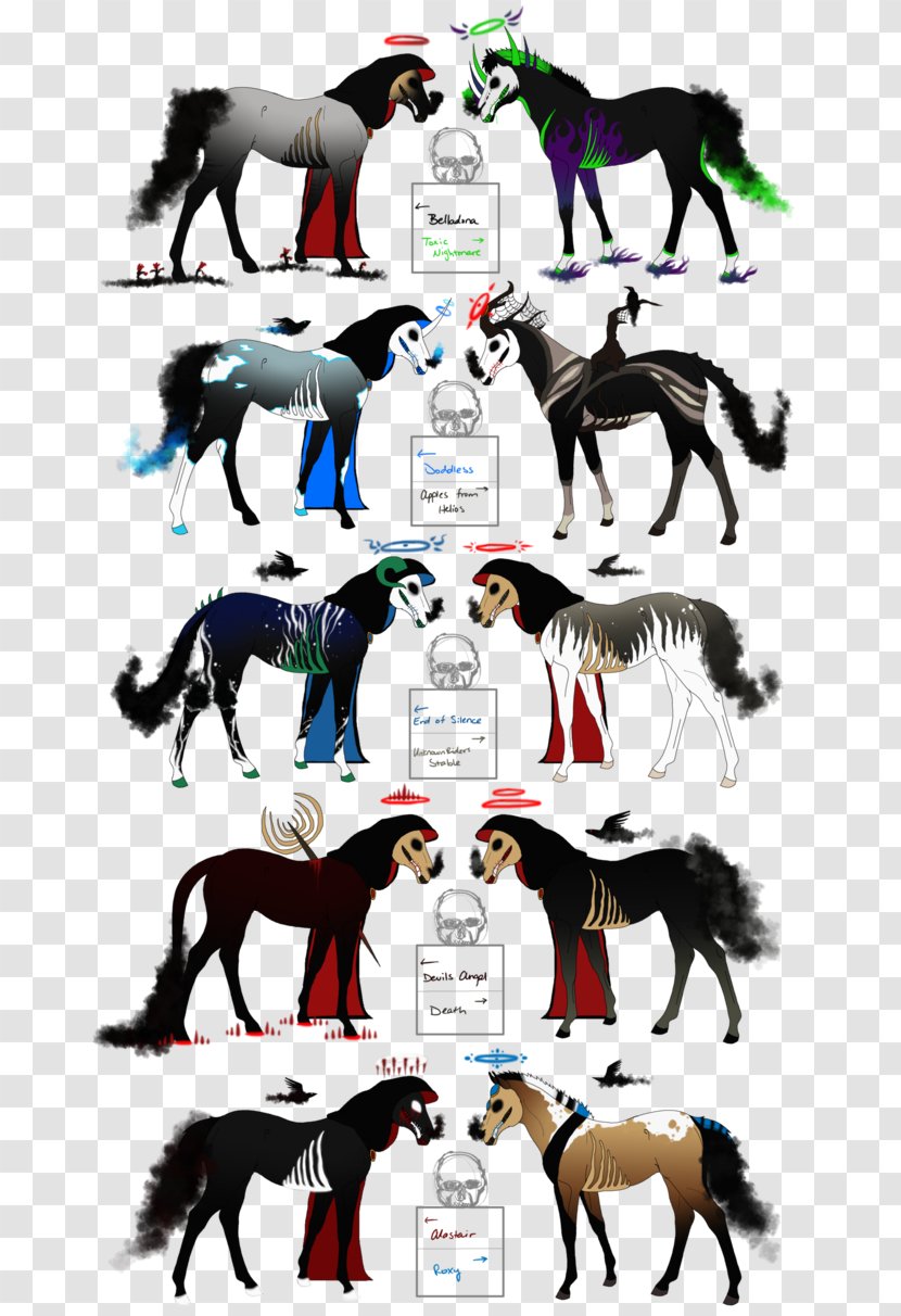 Mustang Pony Fiction Pack Animal - Cartoon Transparent PNG