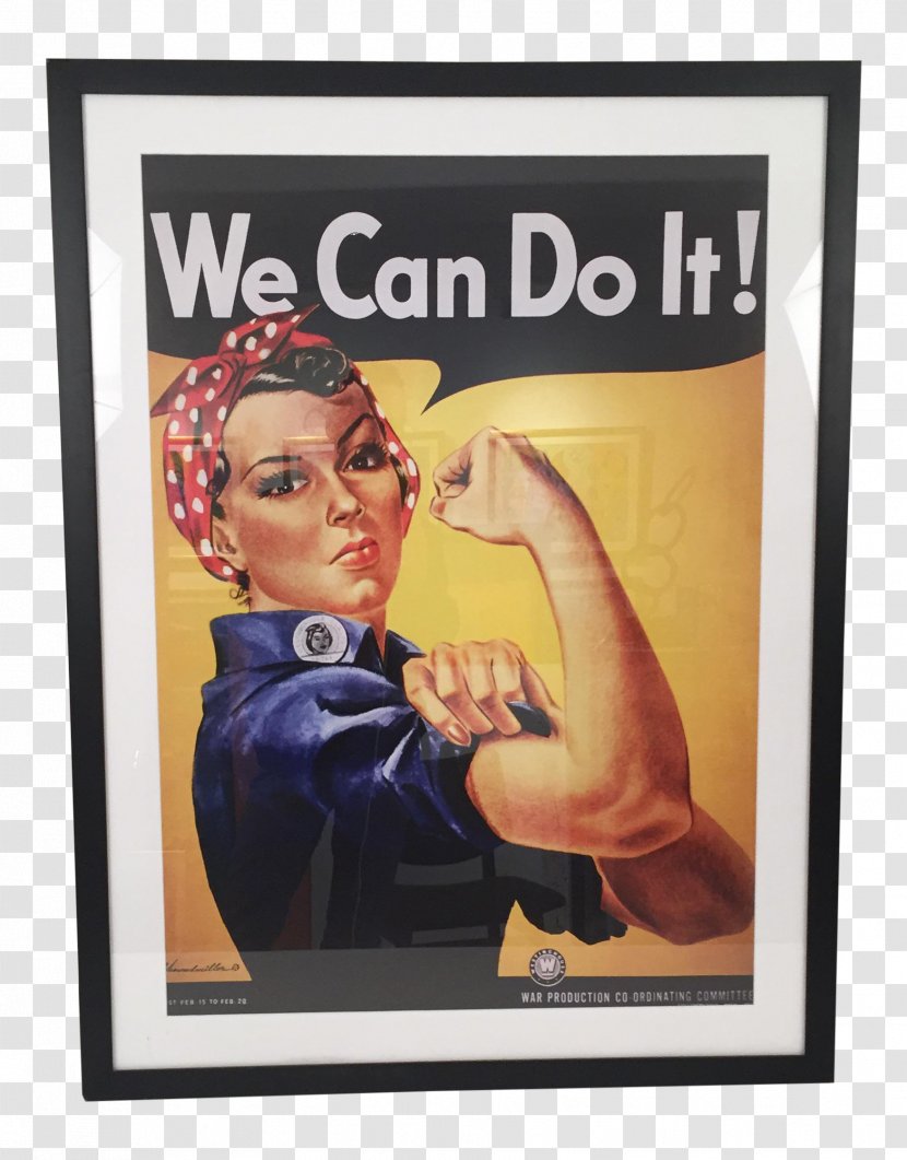 Geraldine Doyle We Can Do It! Home Front United States Rosie The Riveter - Zazzle Transparent PNG