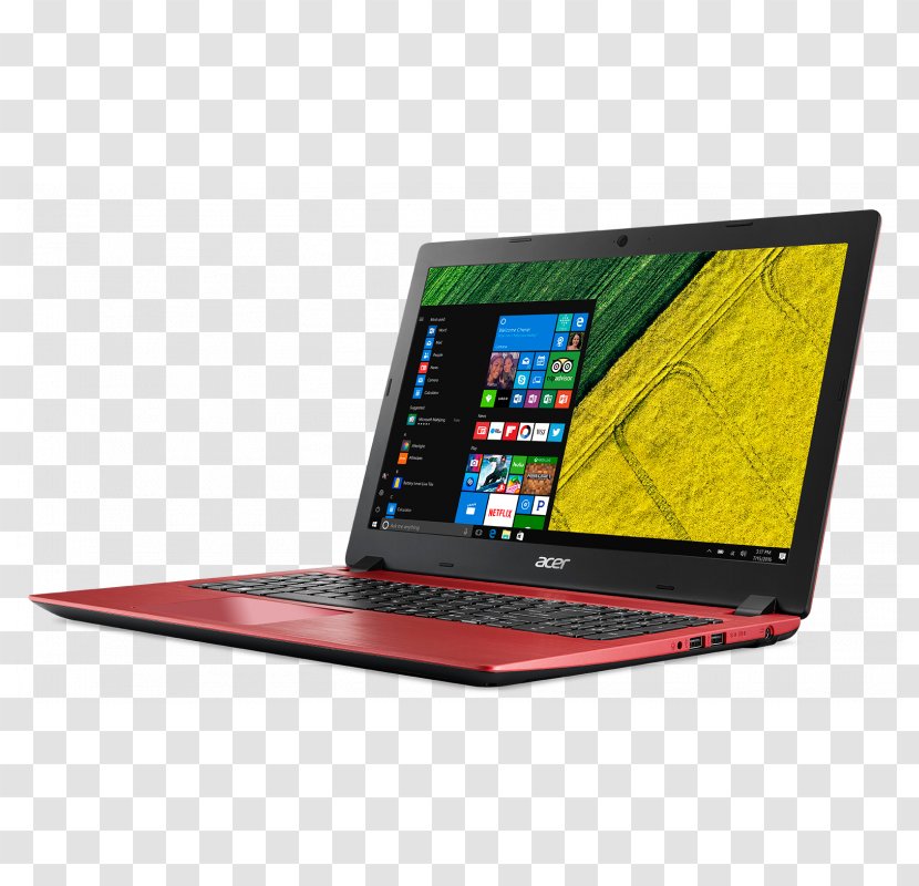 Laptop Acer Aspire Notebook Celeron - Technology Transparent PNG