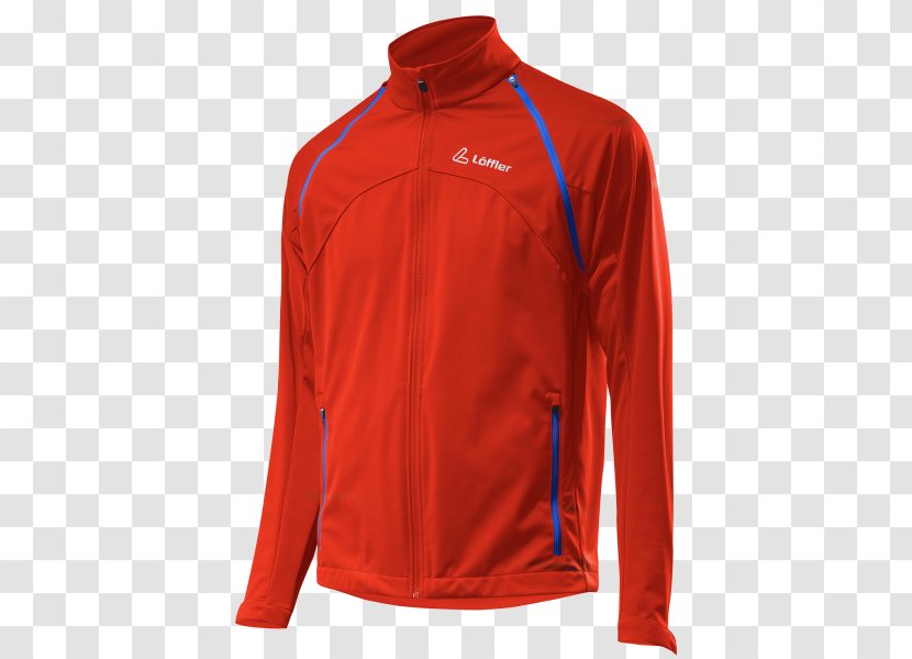 Tracksuit T-shirt Jacket Clothing Red - Jersey Transparent PNG