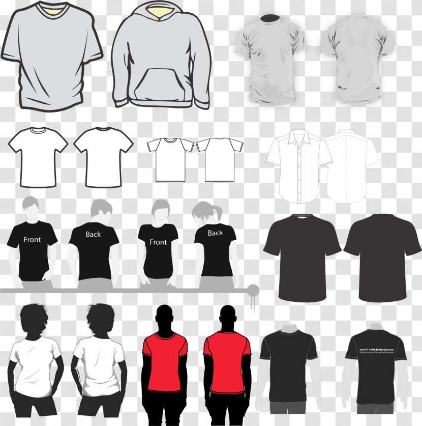 T-shirt Clothing Hoodie Sleeve - T-shirts Transparent PNG