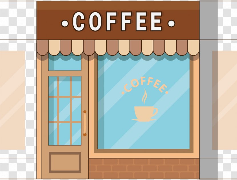 Coffee Cafe Take-out - Area - Vector Material Shop Transparent PNG