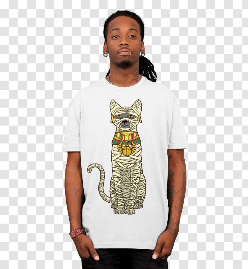 T-shirt Cat Threadless - Sleeve Transparent PNG