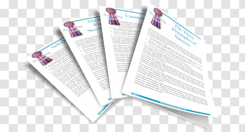 Brand Brochure - Paper - Article Facilitate Transparent PNG