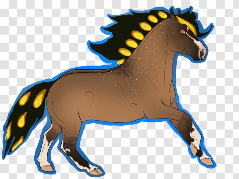 Mane Mustang Stallion Foal Colt - Mammal Transparent PNG