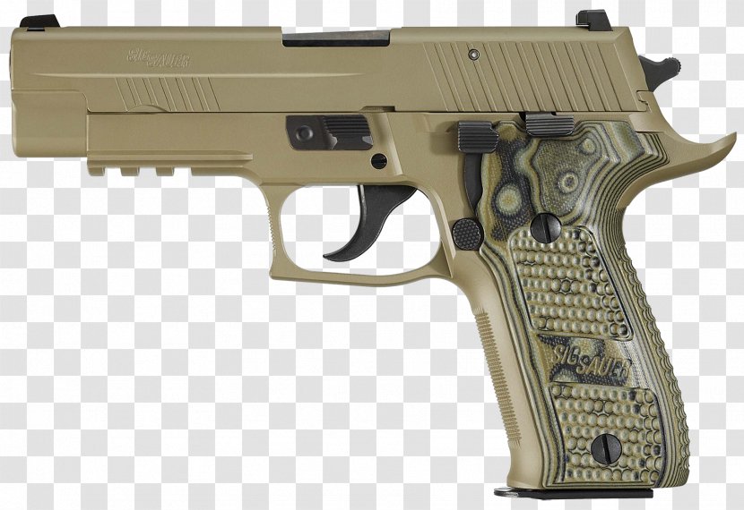 SIG Pro Sauer P226 9×19mm Parabellum P220 - Gun Barrel - Handgun Transparent PNG