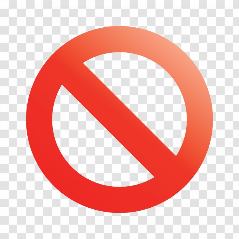 Not Allowed Icon - Sign - Design Transparent PNG