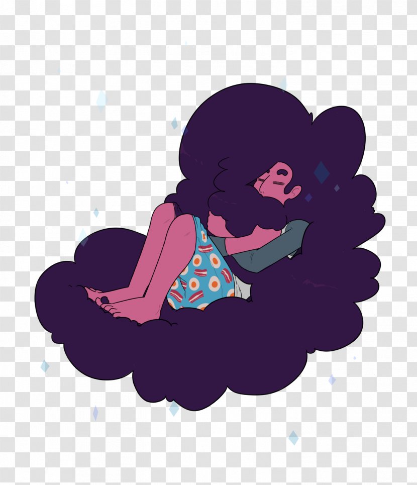 Stevonnie Cartoon Network Fan Art - Silhouette - Watercolor Transparent PNG