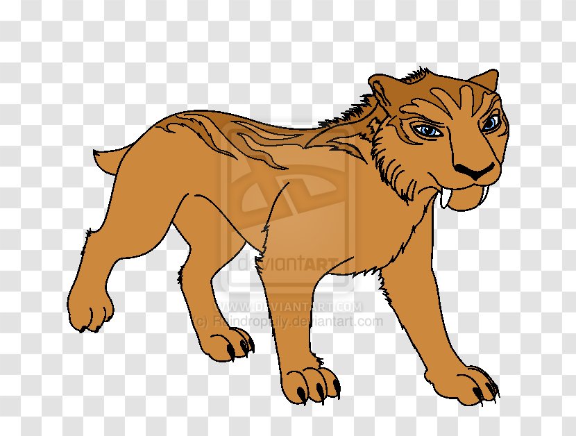 Lion Felidae Tiger Saber-toothed Cat Transparent PNG