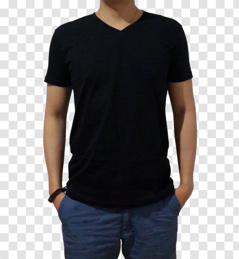 T-shirt Hoodie Fashion Clothing - Navy Blue - Kaos Polos Transparent PNG