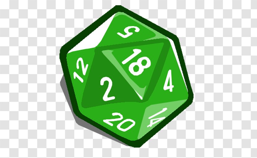 Dungeons & Dragons D20 System Role-playing Game In Nomine Satanis/Magna Veritas Dice - Green Transparent PNG