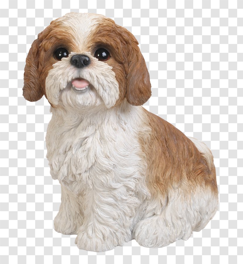 Shih Tzu Puppy Retail Polyresin Statue - Companion Dog Transparent PNG