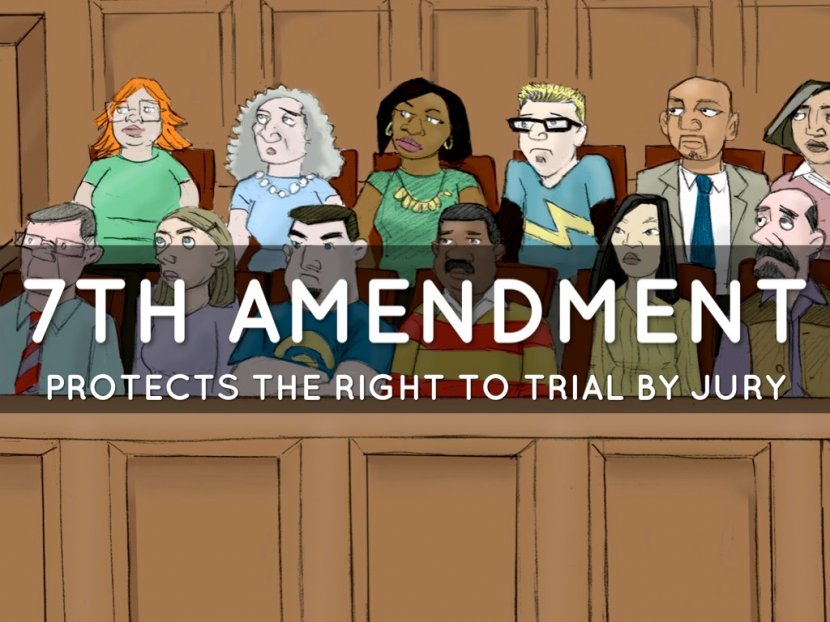 Seventh Amendment To The United States Constitution Jury Trial Grand Clip Art - Verdict - Cliparts Team Transparent PNG