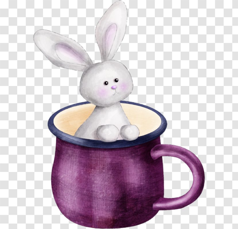 Easter Bunny Rabbit Cup Mug - 2017 Transparent PNG
