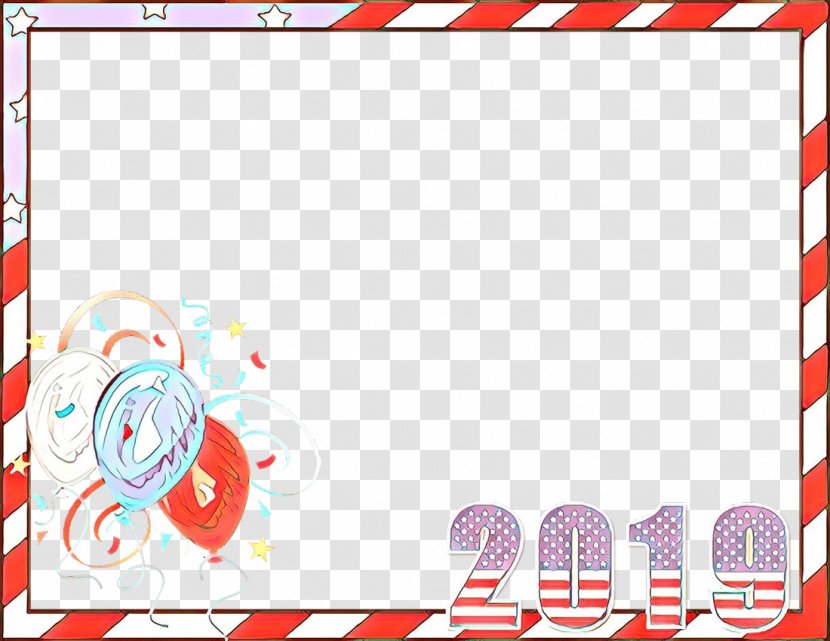 Fourth Of July Background - 4th - Picture Frame Rectangle Transparent PNG