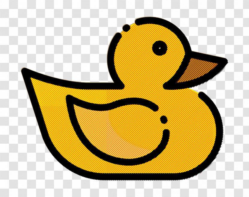 Duck Icon Rubber Duck Icon Baby Shower Icon Transparent PNG
