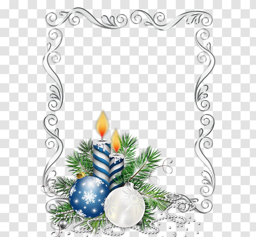 Borders And Frames Christmas Ornament Candle Clip Art - Fir Transparent PNG