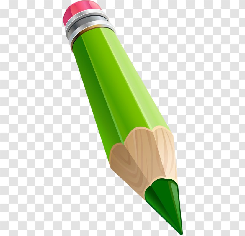 Pencil Paintbrush - Brush - Green Transparent PNG