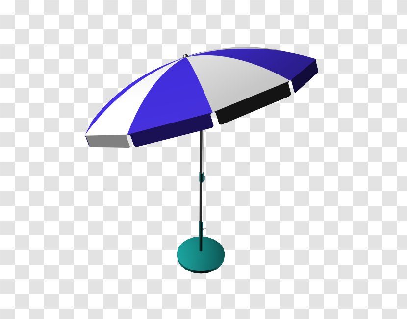 Umbrella - Electric Blue - Purple Transparent PNG
