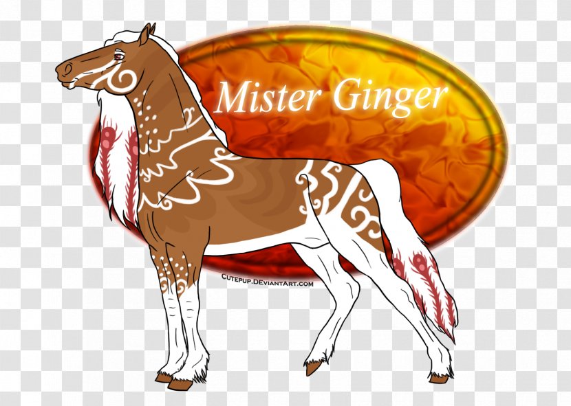 Mustang Giraffe Quagga Pack Animal - Vertebrate Transparent PNG