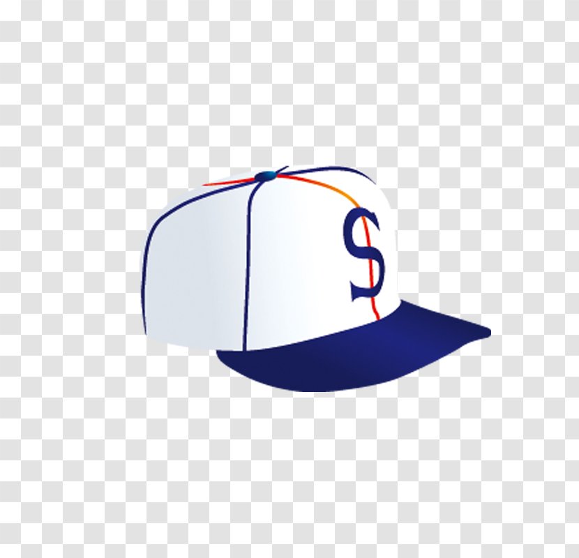 Baseball Cap Hat Blue - Brand Transparent PNG