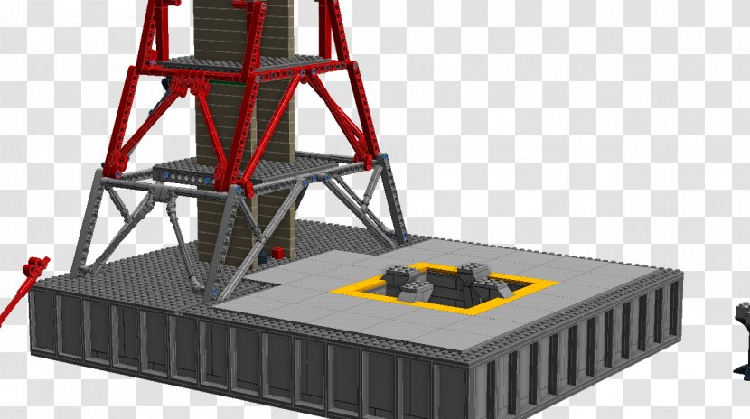 Service Structure Apollo 11 Saturn V Machine Rocket - Lego Digital Designer Transparent PNG