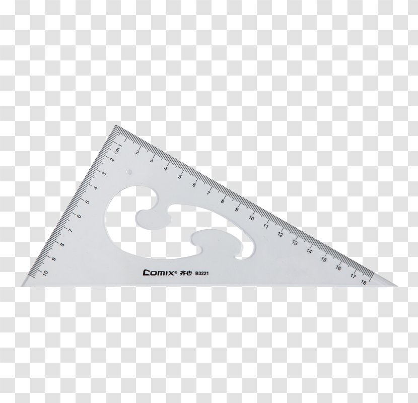 Triangle Set Square Right Angle - A Right-angle Ruler Transparent PNG