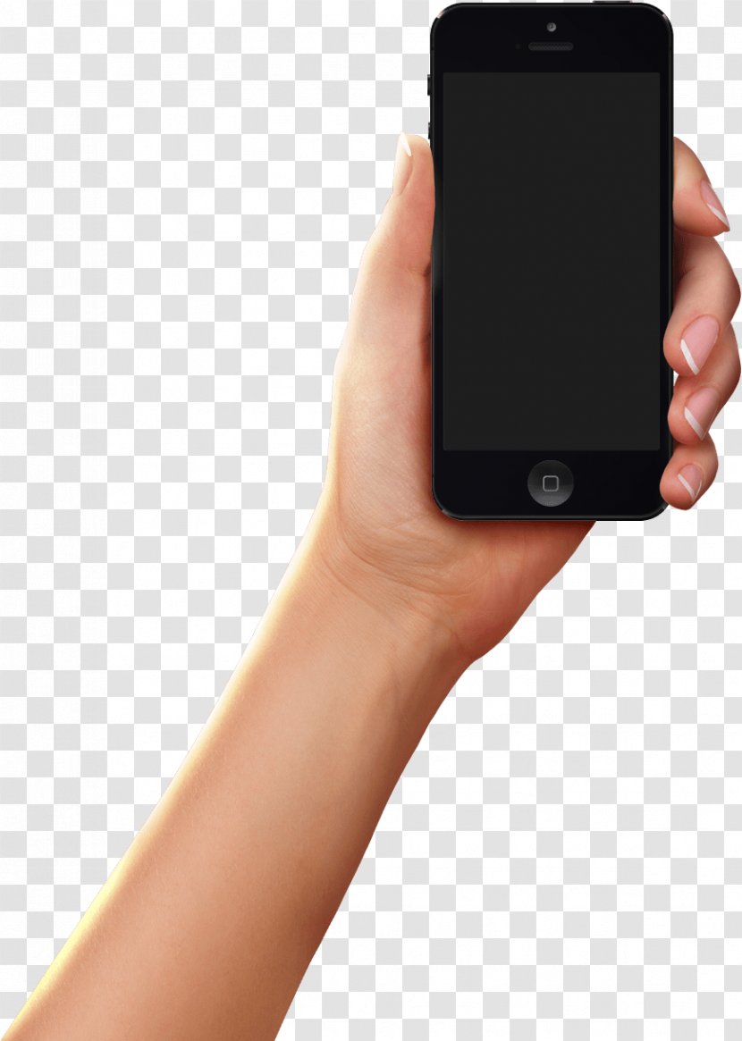 Smartphone Feature Phone IPhone X 4 5 - Mobile Phones - Iphone Hand Transparent PNG