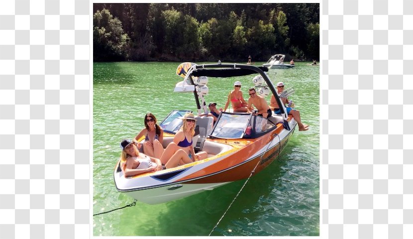 Inflatable Boat Rowing Plant Community - Leisure - Sandy Beach！ Transparent PNG