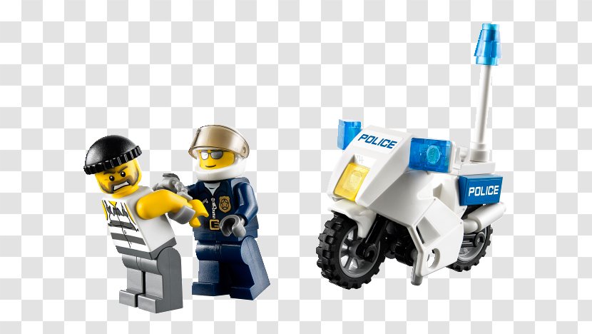 LEGO 60041 City Crook Pursuit 4440 Forest Police Station Toy - Lego 7498 Set - Town Master Transparent PNG