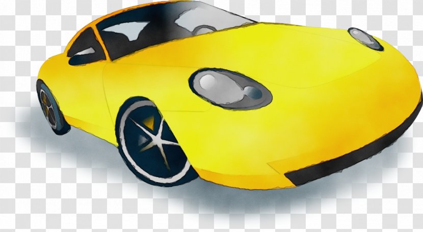Land Vehicle Yellow Car Motor - Supercar - Porsche 911 Transparent PNG
