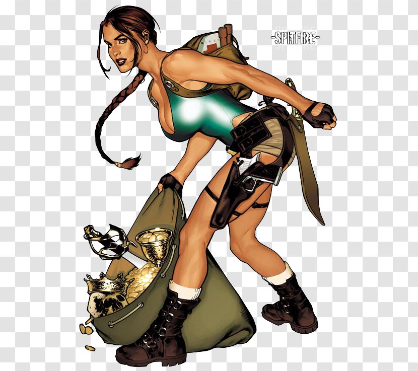 Lara Croft: Tomb Raider Comics Artist - Art - Cartoon Transparent PNG