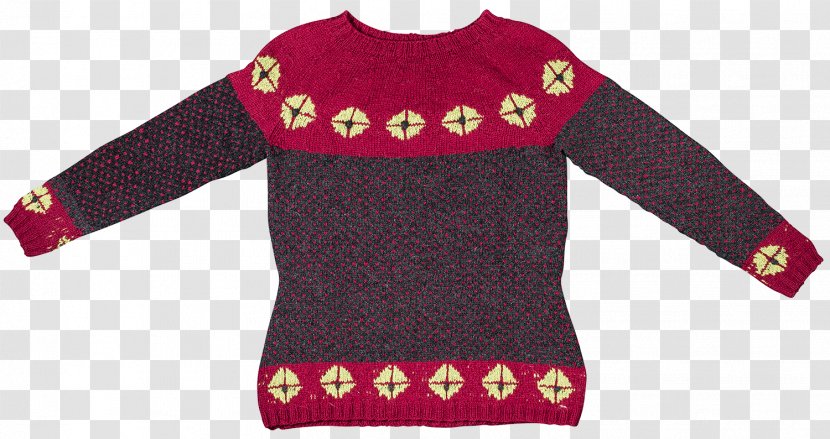 Christel Seyfarth Butik Wool Sleeve Knitting Sweater - Horizon Transparent PNG