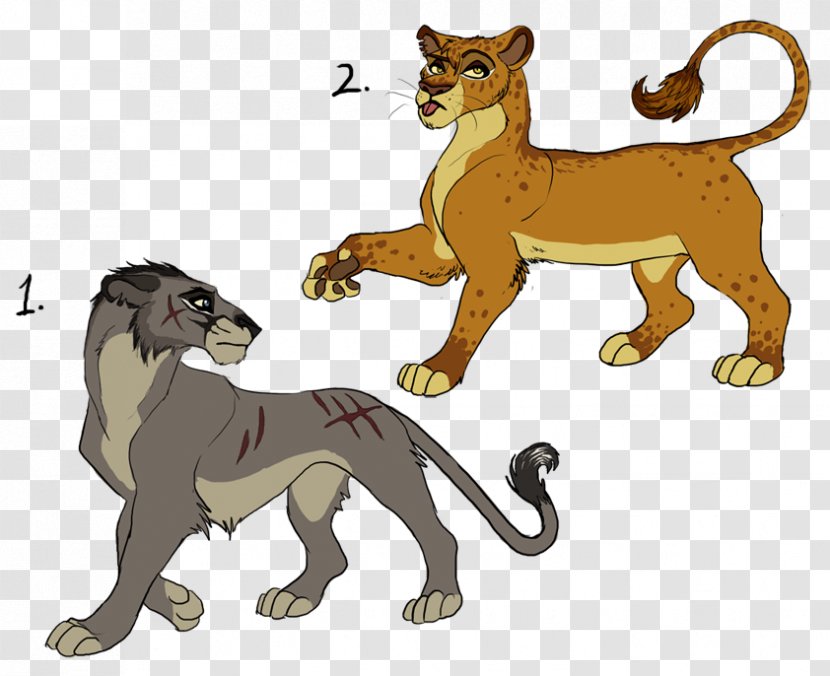 Lion Nala Cat DeviantArt - Big - The King Transparent PNG