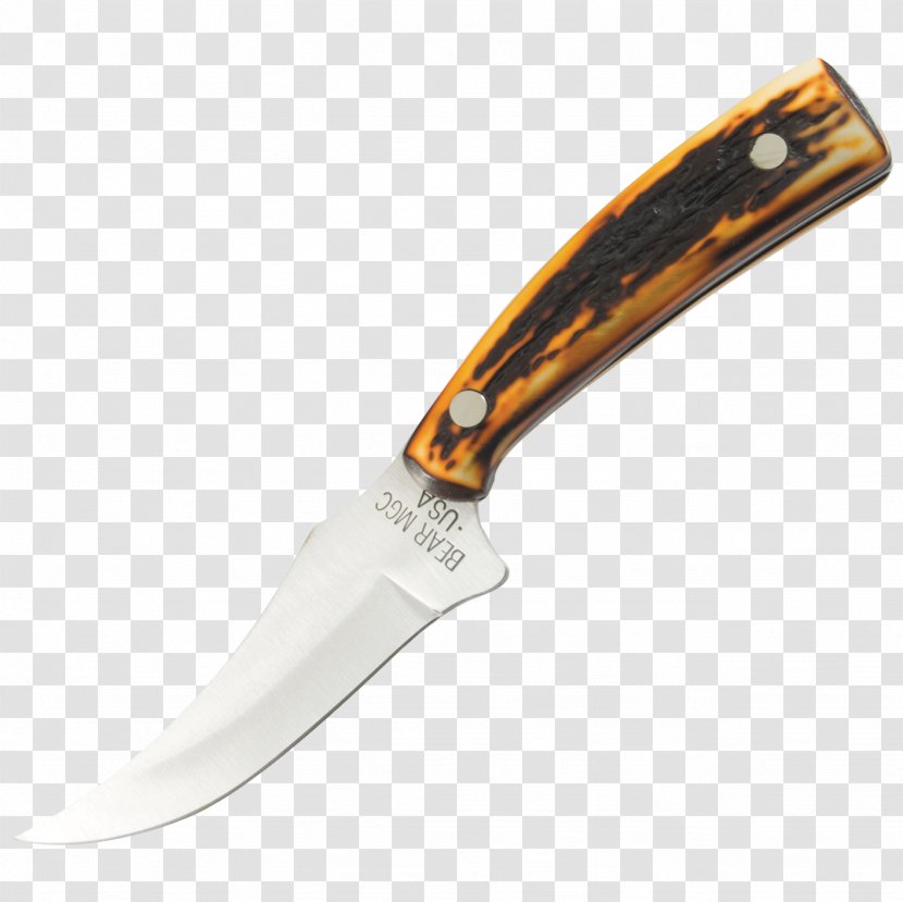 Hunting & Survival Knives Bowie Knife Utility Throwing - Bear Son Cutlery - And Forks Transparent PNG