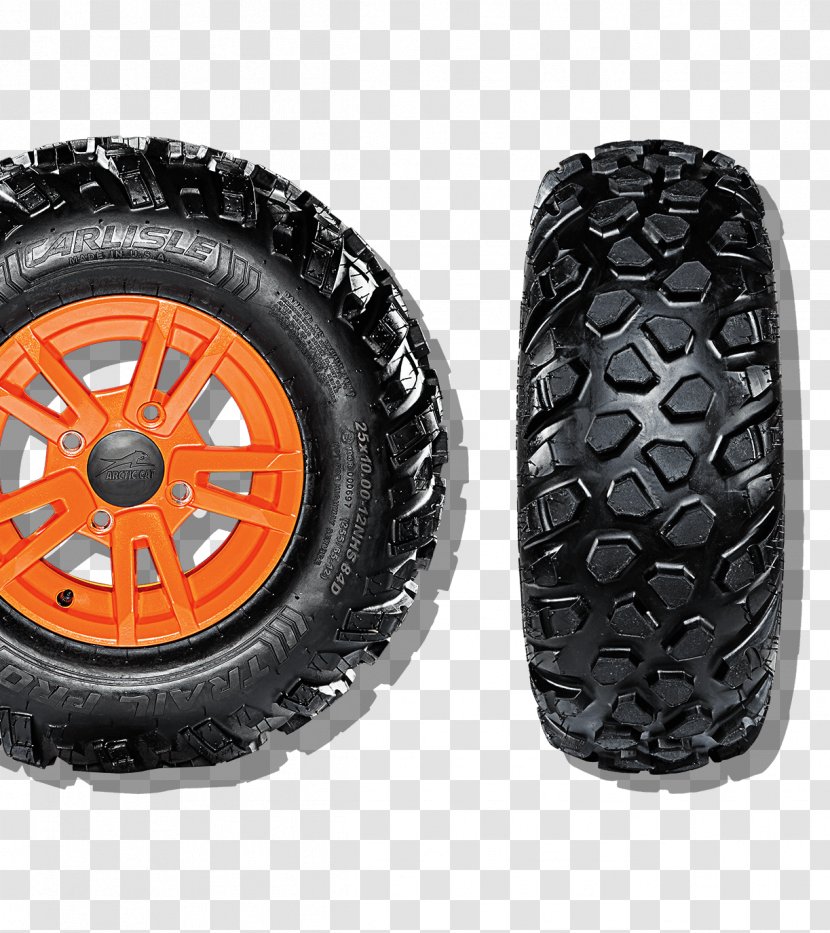 Tread Arctic Cat Formula One Tyres Wheel Tire - Steering Tires Transparent PNG