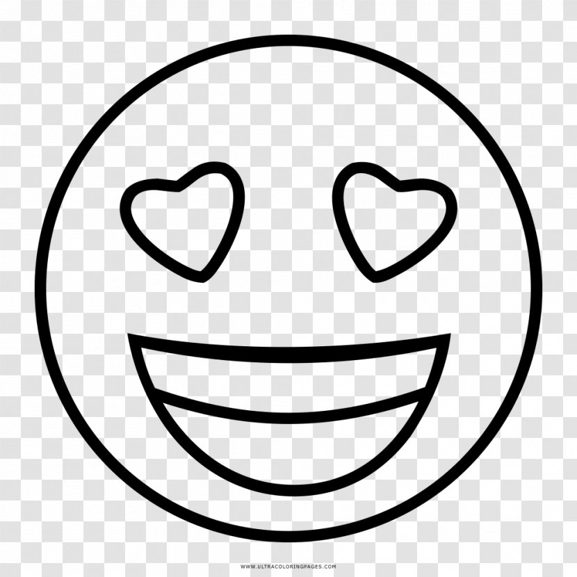 Smiley Coloring Book Drawing Happiness Emoticon - Emotion Transparent PNG