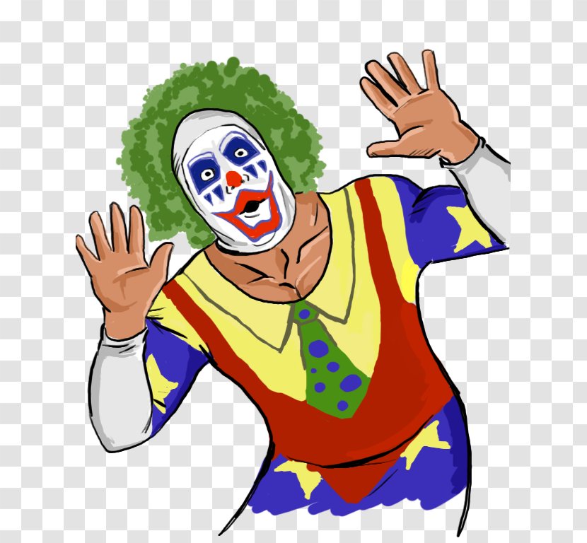 Clown Art Drawing Streaming Media - Profession - Hulk Hogan Transparent PNG