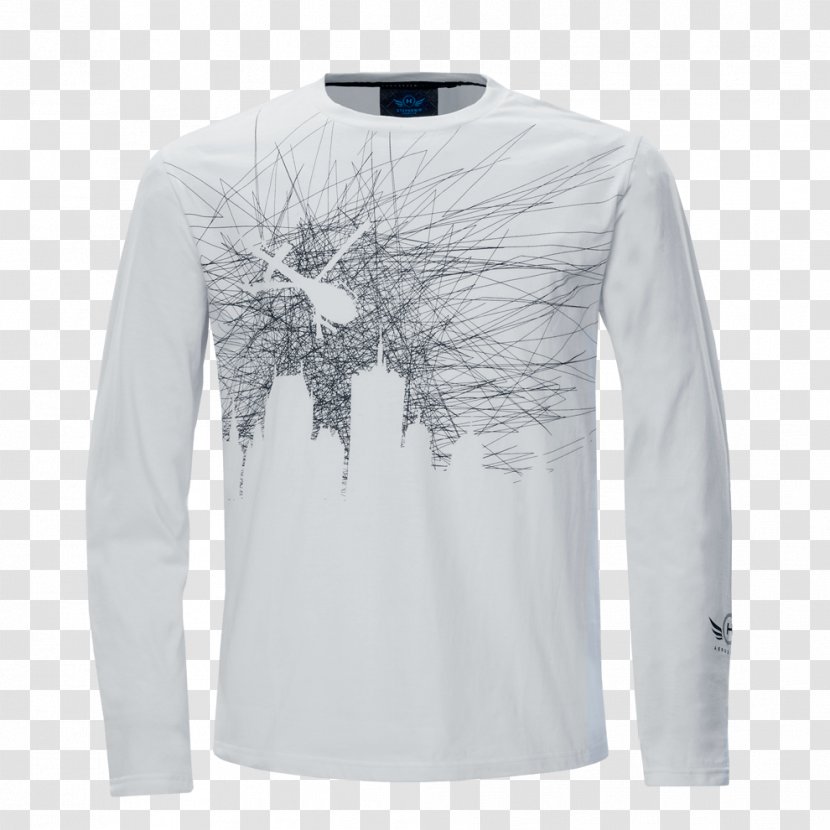 Long-sleeved T-shirt Helicopter - Longsleeved Tshirt Transparent PNG