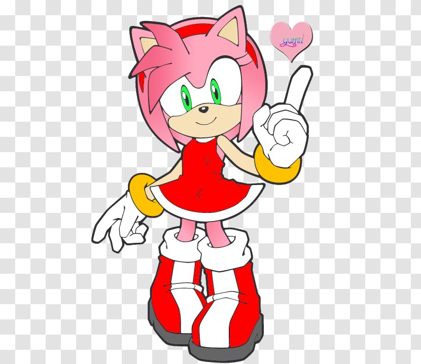 Amy Rose Tikal Sonic The Hedgehog DeviantArt Fan Art - Frame - Heart Transparent PNG
