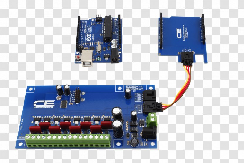 Microcontroller Electronic Engineering Electronics Computer Hardware Component - Circuit Prototyping - Proportional Myoelectric Control Transparent PNG