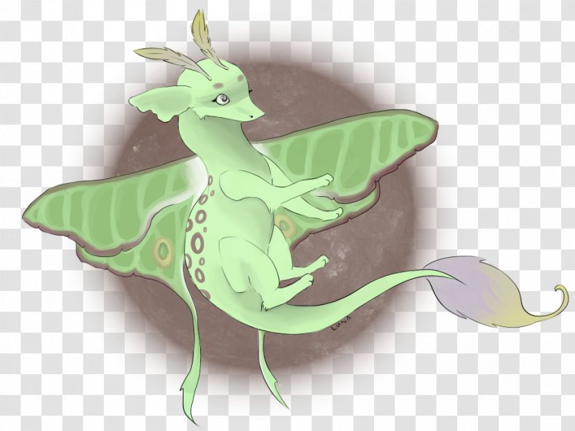 Figurine Organism Legendary Creature - Mythical - Luna Moth Transparent PNG