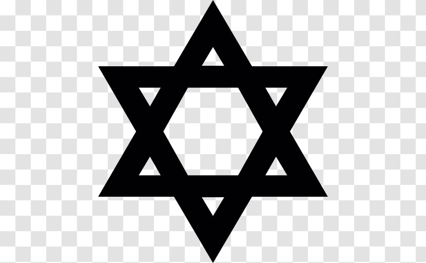 Jewish Symbolism Judaism Religious Symbol Star Of David - Logo Transparent PNG
