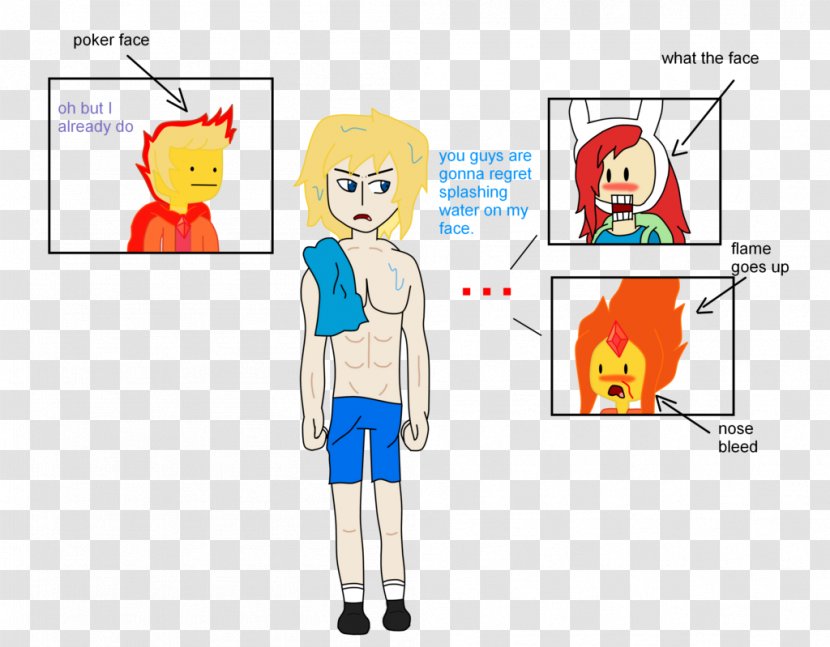 Finn The Human Flaming Fan Fiction Image - Cartoon Transparent PNG