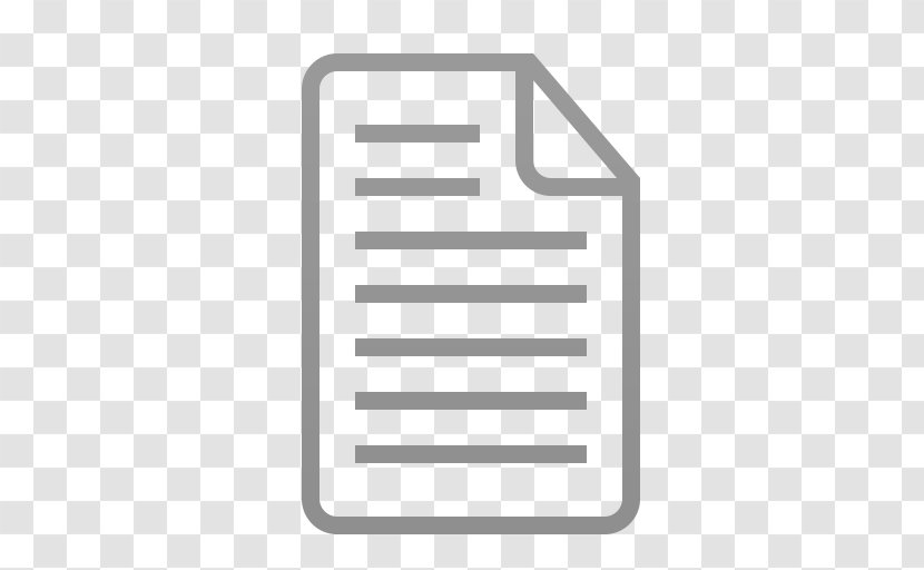 Document - Area - Material Transparent PNG