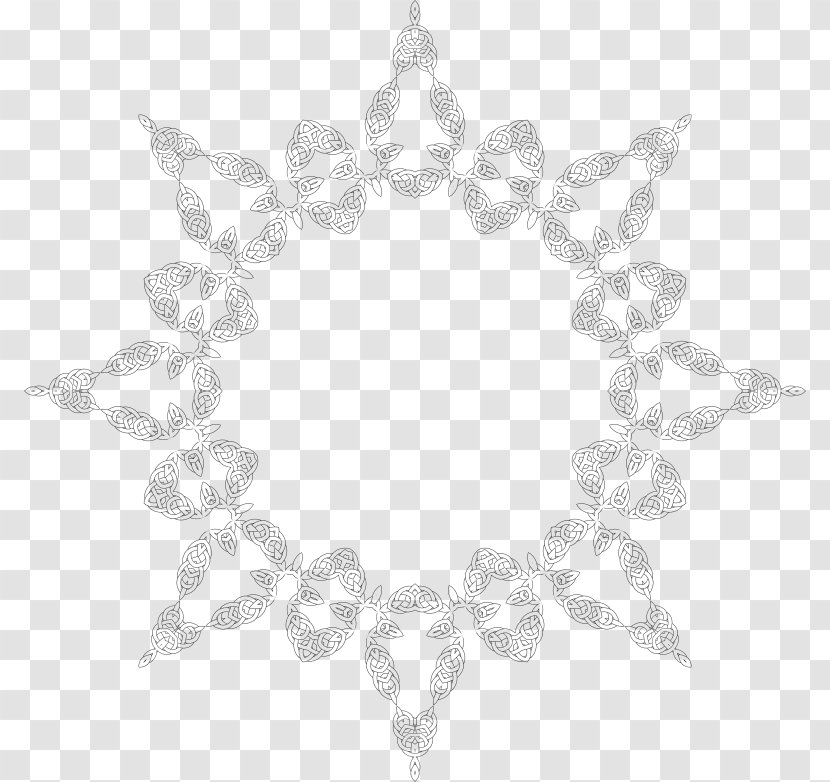 Hilton - Celtic Knot - White Transparent PNG