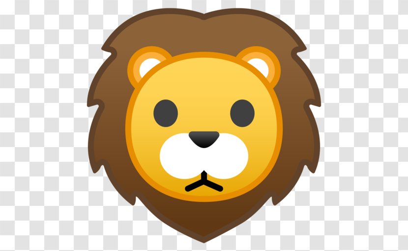Emoji Lion Clip Art - Bear - Face Transparent PNG